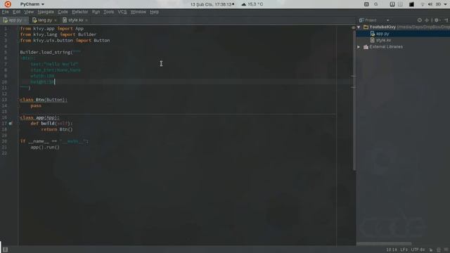 Python Kivy_2 Kivy Language ve Event смотреть онлайн
