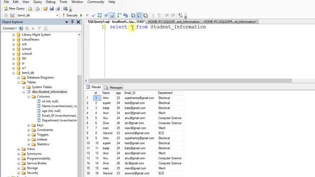 sql server management studio in tamil part - 1 ( 1 Hrs ) смотреть онлайн