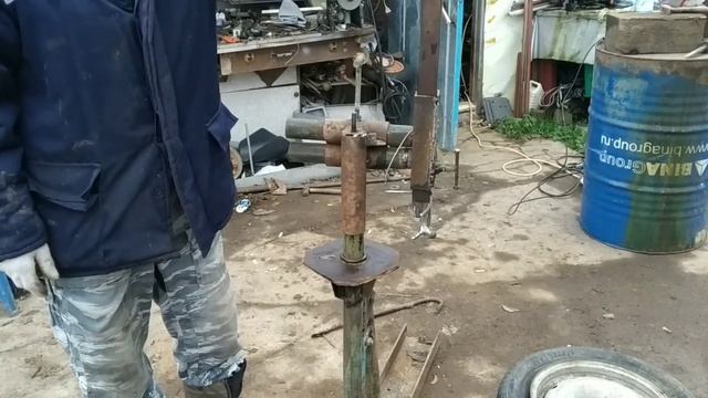 Шиномонтажный ручной станок своими руками ,универсальный