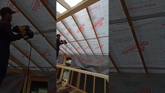 правильное утепление крышы. монтаж пароизоляции