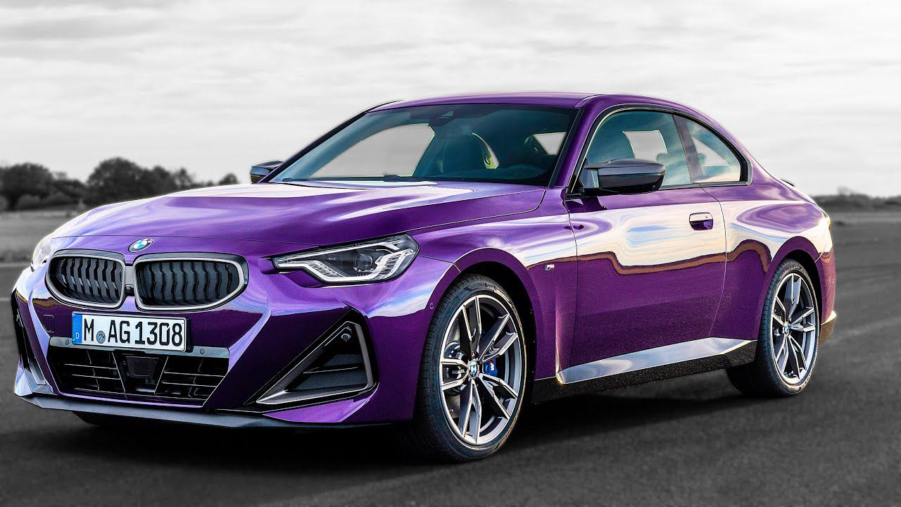 All New BMW 2 Series Coupe 2022 - Вождение, Интерьер, Экстерьер! смотреть онлайн