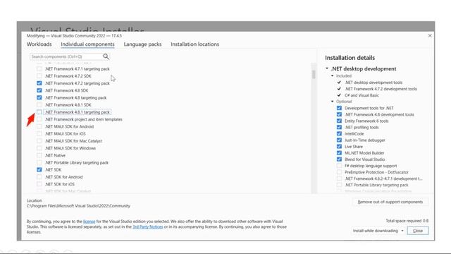 Missing ASP NET Web Application(.NET Framework)Option in Visual Studio 2022 смотреть онлайн