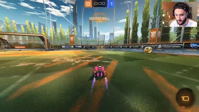 3v3 ROCKET LEAGUE DODGEBALL смотреть онлайн