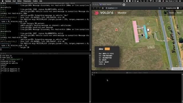 Volons SDK Monitor Web Application смотреть онлайн