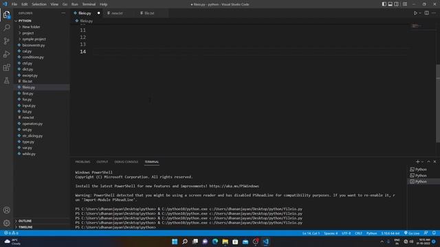21 File IO Operations in Python || Part 2 || Learn With DJ смотреть онлайн