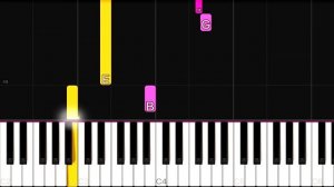 Stray Kids "강박 (방찬, 현진)(Red Lights (Bang Chan, Hyunjin))” | EASY Piano Tutorial