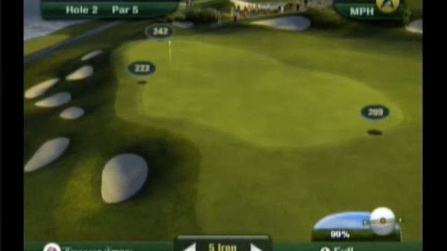 Tiger Woods PGA TOUR 11 - Whistling Straits, Hole #2 TourPro TrueView смотреть онлайн