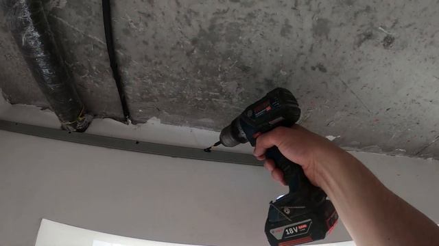 Натяжной потолок своими руками.Часть 1. смотреть онлайн