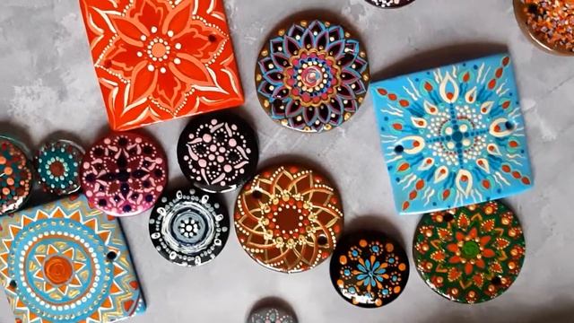 Точечная роспись. Разновидности. смотреть онлайн