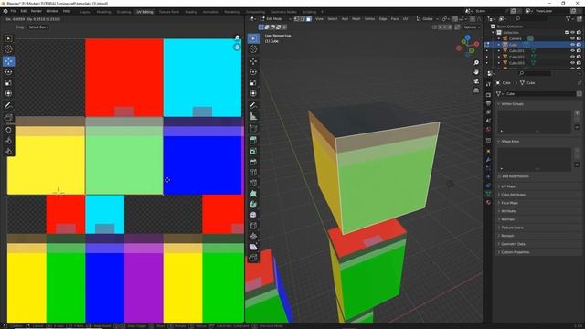 Make a Minecraft Character in Blender смотреть онлайн