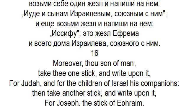 Learn Russian language. lessons 20. Ezekiel 37, parallel translation (English, Russian) смотреть онлайн