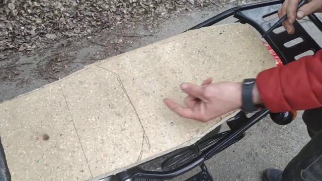 Новое сиденье для мотоцикла Bajaj Boxer BM-150X 