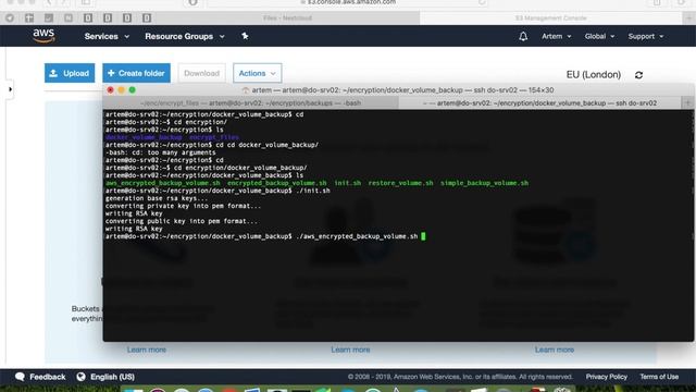 Как легко зашифровать файл? Как сделать шифрованную резервную копию для Docker volume? смотреть онлайн