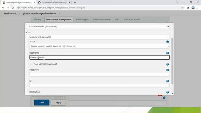 How to integrate Jenkins with github | Jenkins git integration | Git in Jenkins смотреть онлайн