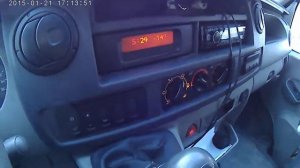 как настроить часы у авто рено мастер