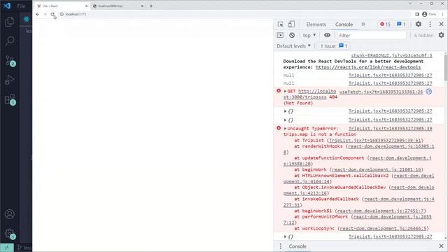 043. Error bilan ishlash | React o'zbek tilida | React Darslari смотреть онлайн