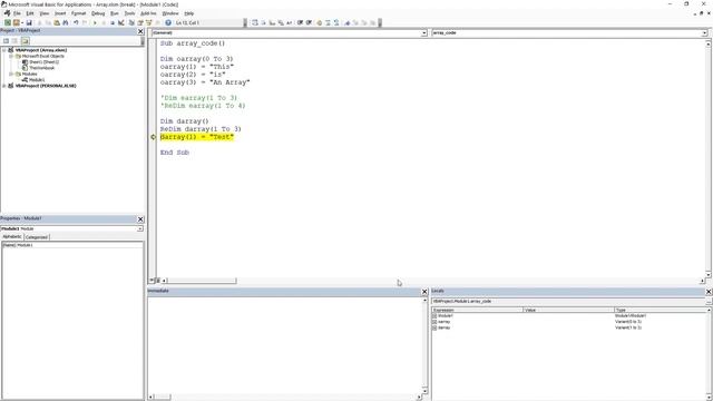 Redim and Redim Preserve Dynamic Arrays Explained in Excel VBA - Code Included смотреть онлайн