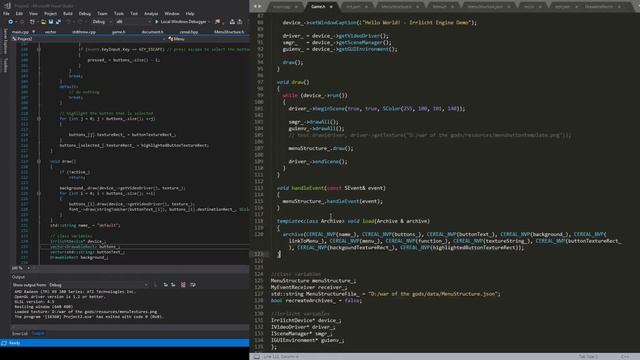 C++ gamedevelopment: Working on serialization and some other stuff смотреть онлайн