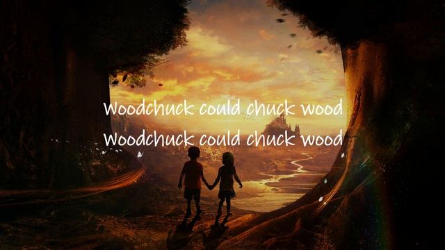 AronChupa & Little Sis Nora - The Woodchuck Song (Lyrics) | how much wood would a woodchuck chuck смотреть онлайн