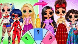 Леди Баг, Харли Квинн, Эльза стали героями Энканто - Идеи из бумаги DIY