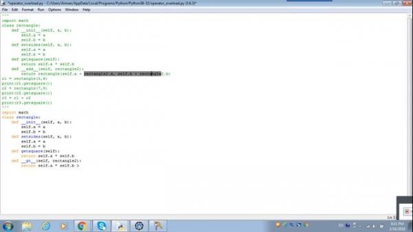 17. Перегрузка операторов в Python (Operator overloading in Python)