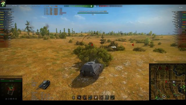 WoT World of Tanks Gameplay Jagdpanther 2 Runde 322 смотреть онлайн