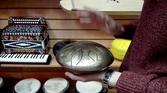 Глюкофон Mini SteelSpace Drum смотреть онлайн