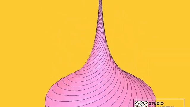 Parametric Curiosity // Parametric column pavilion using Grasshopper Python code смотреть онлайн