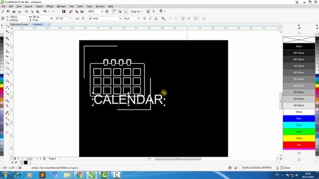 How to Create Cool Icons in CorelDRAW, Super Easy!! смотреть онлайн