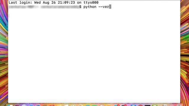 How to find the Python Version on Mac OSX смотреть онлайн