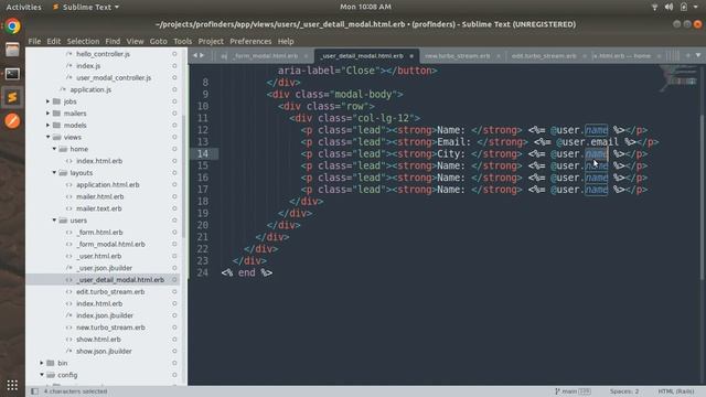 Display resource in bootstrap modal using turbo смотреть онлайн