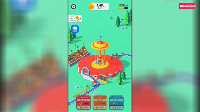 Idle Swing Ride Game смотреть онлайн