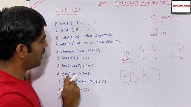 # 84 Java - The List Interface | List interface | List Interface in Java with Examples | RedSysTech смотреть онлайн