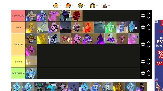 [YBA] TIERLIST DE PVP (Vamp upd) смотреть онлайн