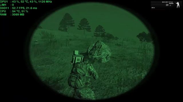 ARMA 3 Singleplayer FPS/Thermal Test I5 4460 & PNY GTX 970 [HIGH] смотреть онлайн