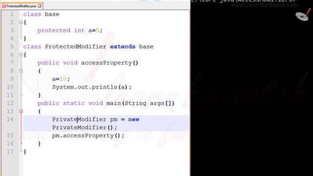 What is Protected Access Modifier in JAVA | Learn JAVA with Practical Examples | Vineet Agrawal смотреть онлайн