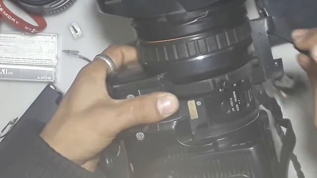 SONY PMW-200 // how to change lcd set смотреть онлайн