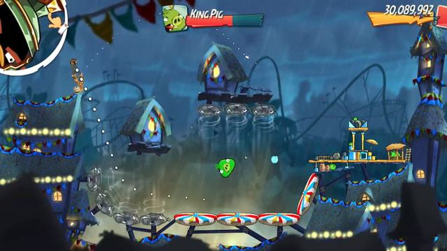 Angry Birds 2 PC (Windows 11) King Pig Panic (KPP) with Bubbles (May 24, 2023) смотреть онлайн