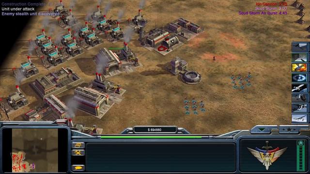Command and conquer generals zero hour Mod: 7 Vs 1 смотреть онлайн