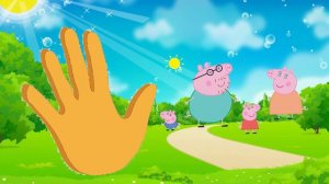 Finger family/Семья пальчиков. Свинка Пеппа.