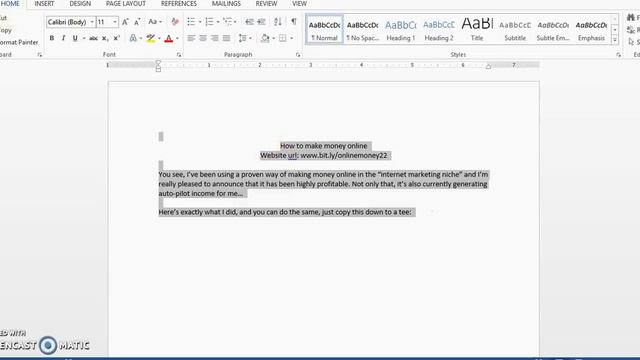 How To Remove Highlights Or Background Color From Pasted Text In Microsoft Word