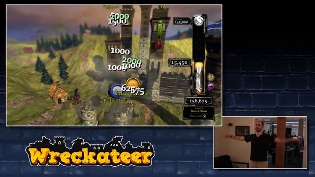 Wreckateer XBox360 with Kinect смотреть онлайн