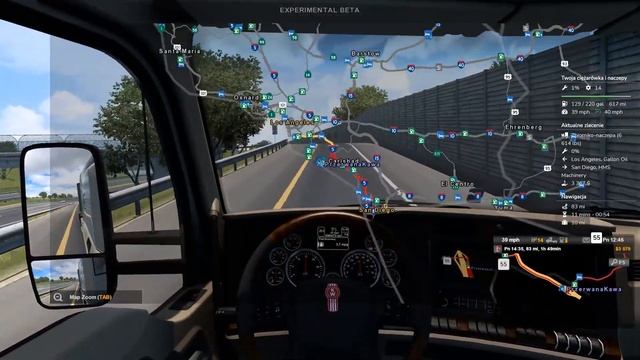 Oficjalny multiplayer w wersji beta od SCS смотреть онлайн
