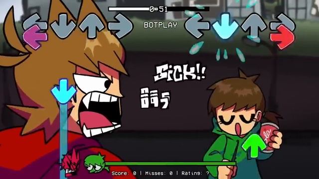 Drowning but Tord and Edd Sings it [FNF Cover + Reskin] смотреть онлайн