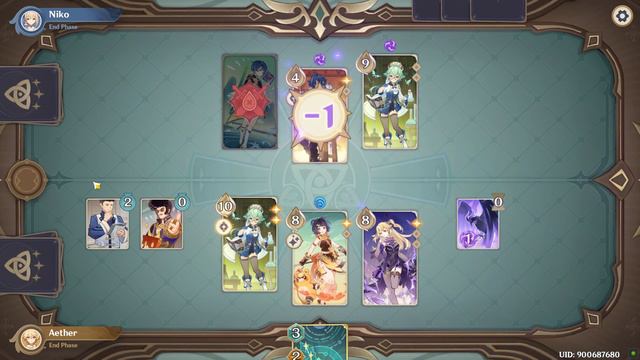 Sucrose Summoner's Deck PVP Match - Genshin Impact GI TCG смотреть онлайн