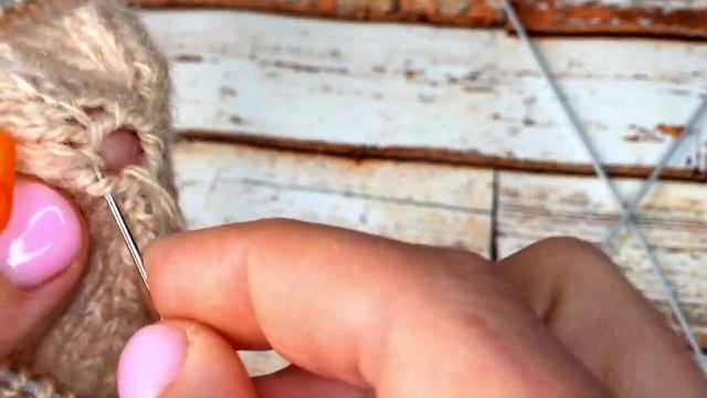 Кукла Василиса. Часть 1- туловище, шея. Подробный мастер класс, связана на спицах. смотреть онлайн