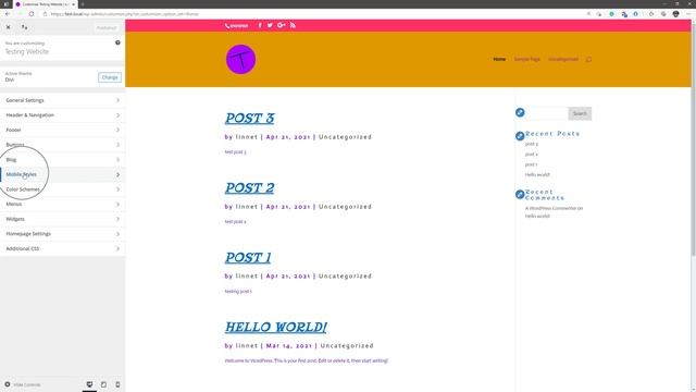 How To Hide Logo Mobile Menu Divi Theme WordPress Website смотреть онлайн