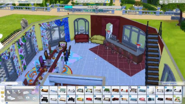 THE SIMS 4 - Строим странный дом Алисы смотреть онлайн