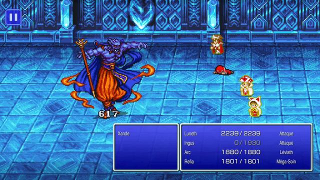 FINAL FANTASY III PIXEL REMASTER FR ANDROID: Boss 20: Xande смотреть онлайн