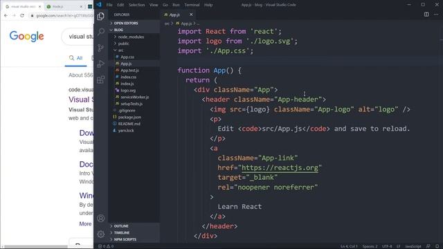 React 기초 1강 : 리액트 설치와 셋팅법 (2022+ 스타일) смотреть онлайн
